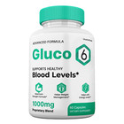 Gluco 6 Blood Support Capsules  Gluco6 Pills All Natural Formula  5 Pack 