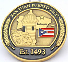 Us Secret Service San Juan Resident Office Puerto Rico Challenge Coin 2in