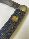 Vtg Camillus New York Usa Cub Scout Bsa Pocket Knife 3-tool Old Rusty Unrestored