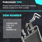 Transmission Oil Cooler For Dodge Ram 2500 3500 2003 2009 5 9l L6 918233
