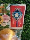 Christmas Sequin Beaded Ornament Kit Craft Makes 1 Pearl Draped Dandy Gold 3x6 