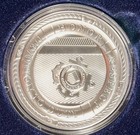 2021 Us Mint Armed Forces Silver Medal U s  Coast Guard 2 5 Oz Box   Coa   Ihb