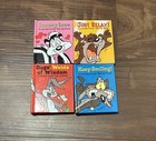 Vintage 1996 Warner Bros Looney Tunes Pop-up Books Retro Cartoons Full Set Of 4 