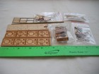 Lot Of Many Wood Pieces  Trim Hull Planking  Fittings  Model Ship Boat Parts