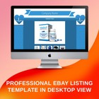 Ebay Templates Mobile Responsive Ebay Listing Auction Template Templates