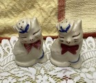 Shawnee Pottery Ceramic Puss N Boots Salt   Pepper Shaker Set 1950s