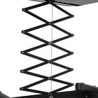 Wall And Ceiling Clothesline  Electrical Drying Rack W  8 Rod   Light Up Lamps