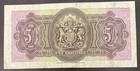 1937 5 Shillings Bermuda Vf
