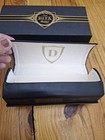 New Dita Empty Small Case  Black gold Box  Fits Sunglasses  Eyeglasses