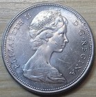 1867-1967 80  Silver Canadian Canada Silver Dollar Goose