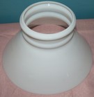 Milk Glass Lamp Shade With 4 1 8  Fitter  8  Diameter Bottom  4 1 2  Tall