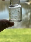 Antique Clayton   s Doc Remedies Small Medicine Bottle  Chicago Il