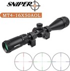 Lt 4-16x50 Hunting Rifle Scope R g b Illuminated Riflescope Adjustable Objective