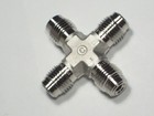 1- Cajon Swagelok Stainless Steel Union Cross   1 4    Ss-4-vcr-cs
