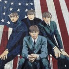 The Beatles Afghan W  American Flag By Rug Barn  100  Cotton Throw Blanket 53  65
