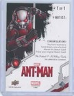 Marvel 2015 Upper Deck Ant-man Artist Ap Vertical Sketch Card Blank 1 1 C2
