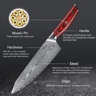 Japanese 8 2   Chef Knife Japan Vg10 Damascus Steel Kitchen Meat Vegetable Knife