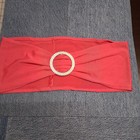 Party banquet Decoration 40 Pcs  Stretch  Chair Cover Sashes W slider Buckle