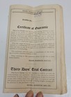 2 Sears Roebuck Franklin Sewing Machine Instructions Certificate Guarantee 