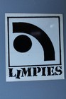 Limpies Skateboards Surf Beach Clear Black Og Z85b Vintage Skateboarding Sticker