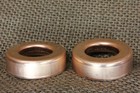 2 Lightning Rod Ball End Caps Solid Copper New Replacement 1 1 4 X 5 8    Small
