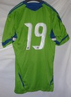 Seattle Sounders  19 Sammy Ochoa Pre Game match Worn Used Mls Soccer Jersey