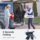 Used Ultra Lightweight Electric Wheelchair     300lb Capacity Foldable For Travel