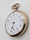 1908 Waltham Crescent St 21j Gold Gf Railroad Grade R r  Pocket Watch