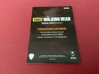 Walking Dead Season 4 Dual Wardrobe Relic Card - Dm4 - Carl rick Grimes  - Nm