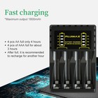 Usb Smart Battery Charger For18550 14500 16340 Rechargeable Li-ion Batteries Lot