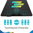 Huion Hs610 8192 Graphics Drawing Tablet Touch Ring Certified Refurbished