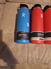 6 Hydro Flasks Wide Mouth Insulated Hydration Receptacle 4 40oz  2 32oz 