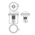 Arcade Button Led Light 60mm Big Round Handheld Arcade Game  Button Switch