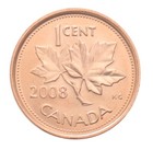 Canada 1 Cent  2003-2012  Km  490a  Mint