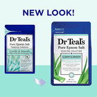 Dr Teal s Pure Epsom Salt  Clarify   Smooth With Witch Hazel   Aloe Vera  4 Pack