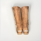 Ugg Australia Bailey Button Knee High Suede Sheepskin Boots Brown Women s 10