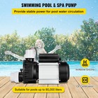Vevor Whirlpool Circulation Pump Hot Tub Spas Bath
