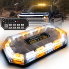 16 5 Inch Roof Top Beacon Emergency Strobe Light 56 Led Magnetic Warning Caution