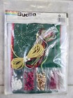 Bucilla Felt Stocking Stitchery Kit Christmas Poinsettia 82318 Jeweled 18  Nos