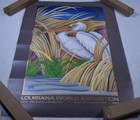 Rare Vintage Louisiana World Exposition 1984 Poster Hugh Ricks 18x26