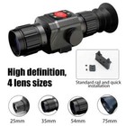 Rifle Scope Gr225 gr235 25-35mm Thermal Night Vision Camera For Outdoor Hunting