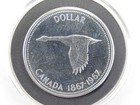 1967 Canada 80  Silver Dollar Goose Commemorative Proof-like Ms  Bu Nice   