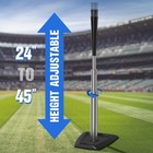 Adjustable Batting Tee 24 To 45 Inch W metal Base For Baseball Softball Training