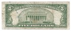  5 Five Dollar 1953 Silver Certificate Ba Block Blue Seal