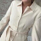 Nwt Doncaster Cream Vintage 90s Tie Waist Blazer 6