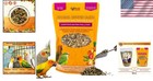 Natural Garden Blend Bird Food For Cockatiels   Conures 2lb