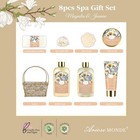 Home Spa Gift Basket  Bath Kit For Women  With Body Lotion  Shower Gel     