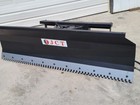 Skid Steer Jct 84 Inch Push Dozer Snow Plow Blade Hydraulic Attachment