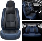 Car Seat Covers Full Set  Front And Rear Seat Covers For Cars  Waterproof 