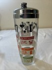 Vintage Barware Colorful Martini Cocktail Shaker With Recipes And Drink Images